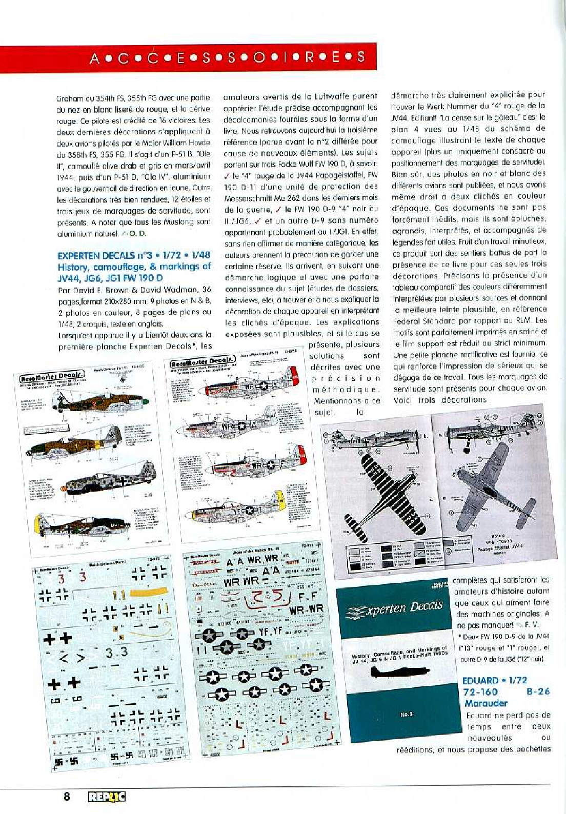 Replic 049 - Ki-44-II, Fairey Swordfish, Amiot 351